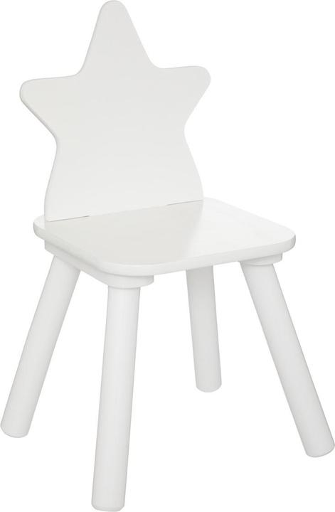 Actual product image Atmosphera white star softness chair, white (Child seating group)