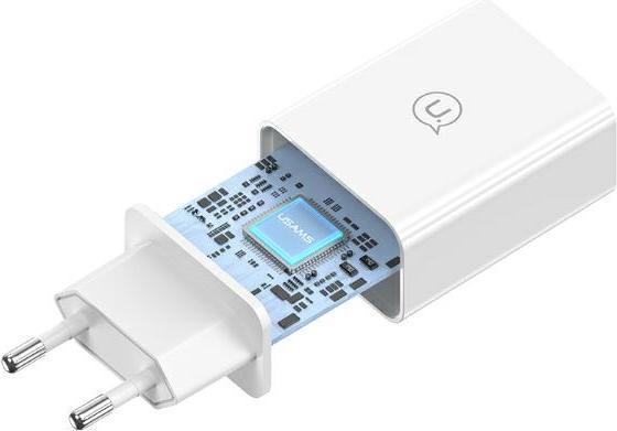 Image du produit Usams Zestaw szybkiego ład. Micro 2a 1m Fast Charging biały/white SC series(CC083) (18 W)