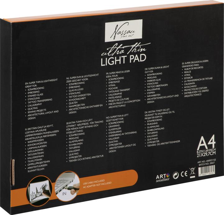 Actual product image Legind Nassau - Led light pad A4 (AR0927/GE)