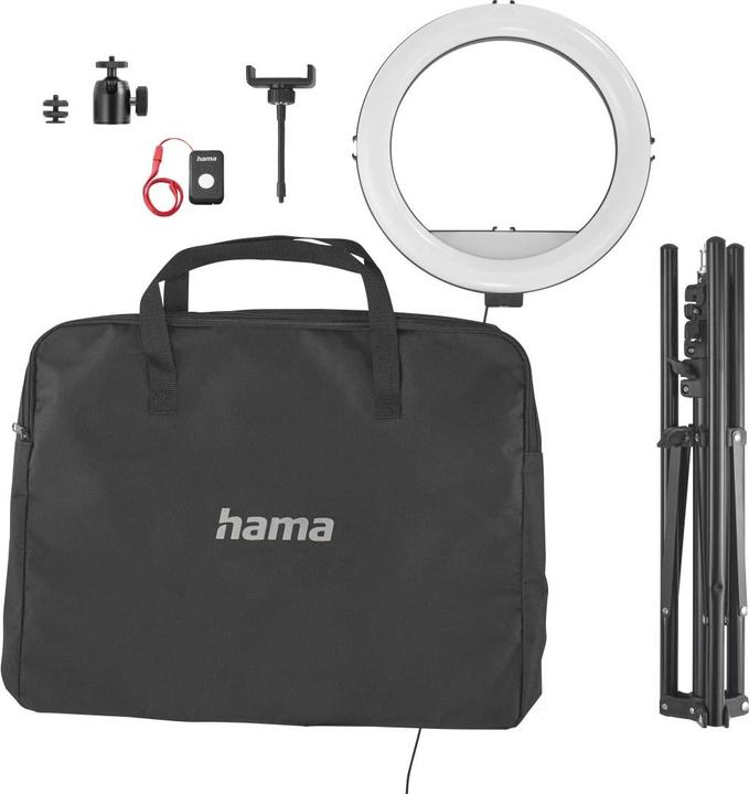 Produktbild Hama SpotLight Steady 120 III", Ringlicht-Stativ für Handy, 12 (Ringleuchte)