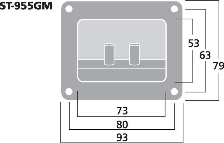 Produktbild Monacor LS-Terminal