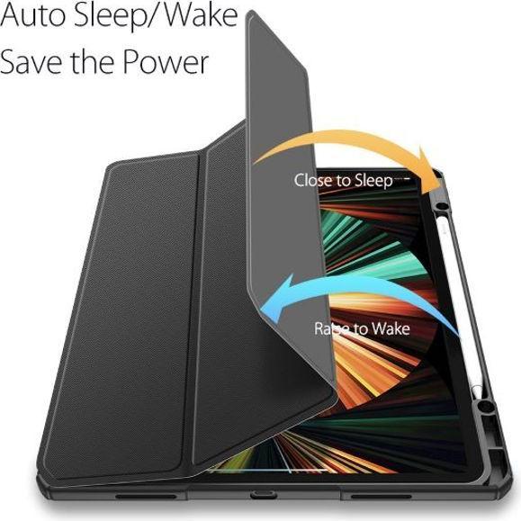 Immagine prodotto Dux Ducis Custodia in pelle per la copertina del libro della serie Toby (iPad Pro 12.9 2018 (3. Gen), iPad Pro 12.9 2020 (4. Gen), iPad Pro 12.9 2021 (5a generazione), iPad Pro 12,9 2022 (6a generazione))