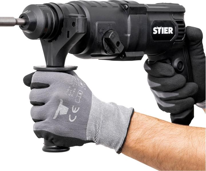 Produktbild Stier Bohrhammer SHB-T-4900, 800 W, 3,3 J, 0-4900 Schläge/Min, SDS-Plus Aufnahme (Netzbetrieb)