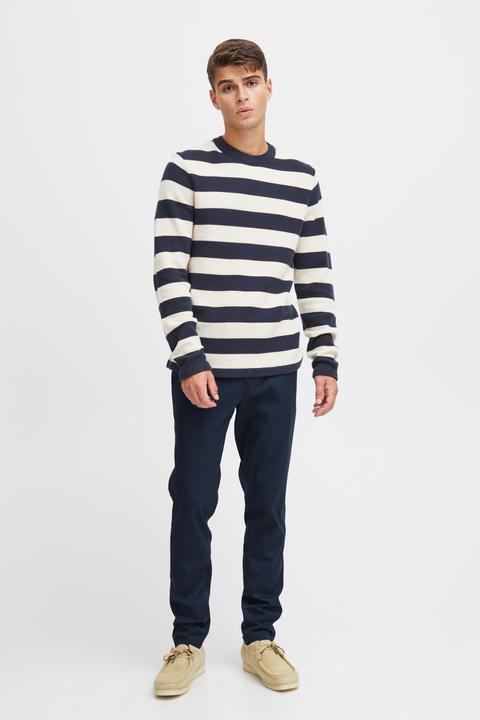 Actual product image Casual Friday CFKarl striped crew neck knit 20505003 (3XL)