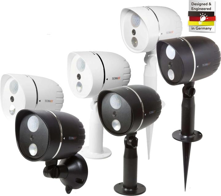Actual product image Technaxx Surveillance camera HD outdoor camera with LED lamp TX 106 (1280 x 720 pixels)