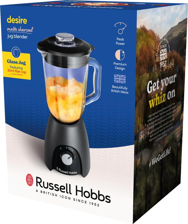 Immagine prodotto Russell Hobbs Miscelatore a colonna Matte Charcoal 27121-56 (650 W)