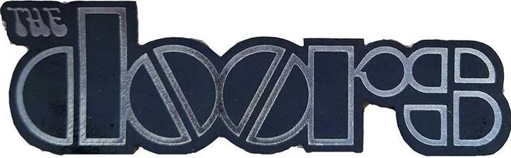 Actual product image The Doors Logo Chrome Iron On Patch