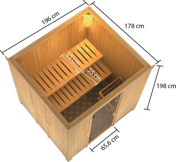 Actual product image Woodfeeling Tromsö (Without oven)