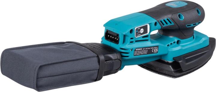 Produktbild Makita BO 006 CGT201 Akku Deltaschleifer 40 V max. 100 x 150 mm 3,0 mm Hub Brushless + 2x Akku 5,0 (Exzenterschleifer)
