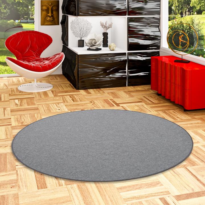 Produktbild Snapstyle Feinschlingen Velour Teppich Strong (Ø 133 cm)