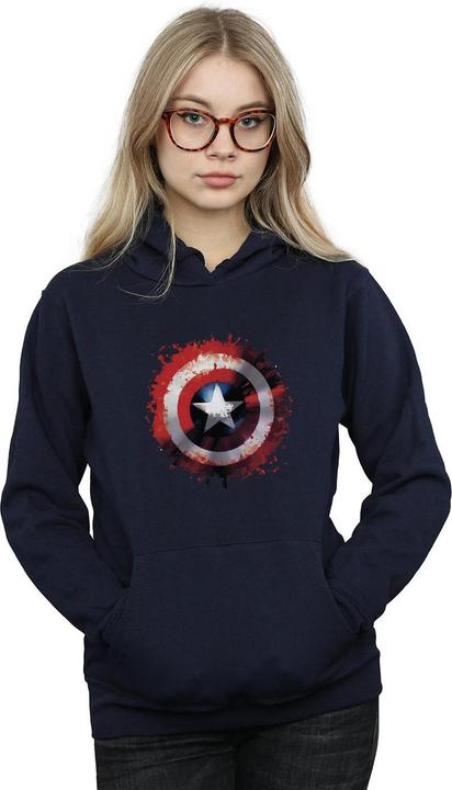 Produktbild Avengers Captain America Art Shield Kapuzenpullover (M)
