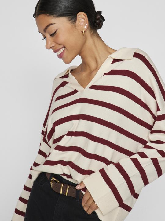 Image du produit Vila Pull-over en maille rayée (S)