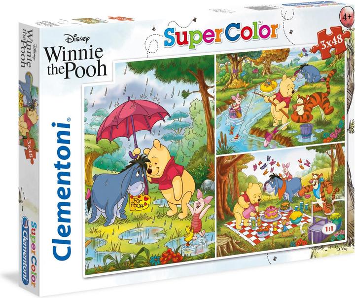 Immagine prodotto Clementoni Puzzle Winnie the Pooh 3x48 pezzi. (48 pezzi)