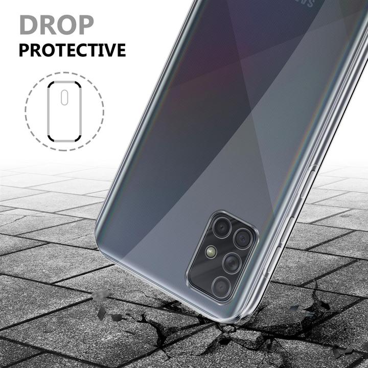 Actual product image Cadorabo TPU 360 Degree Case Cover (Samsung Galaxy A71 5G)