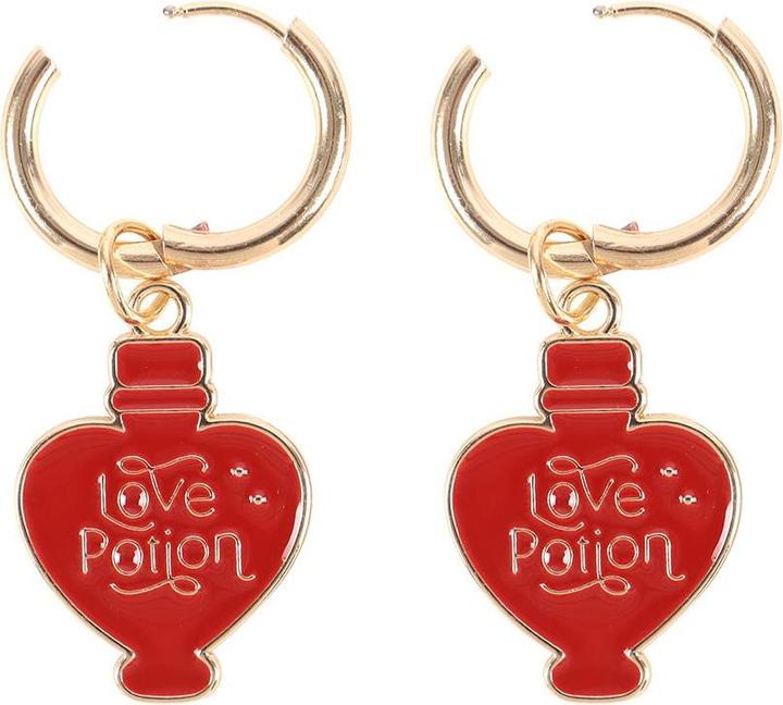 Actual product image Something Different Love Potion Earrings (100% synthetic material)