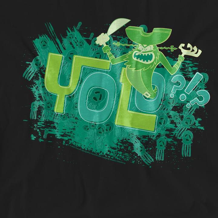 Actual product image Spongebob Squarepants Unisex Adult Yolo?!? T-Shirt (S)