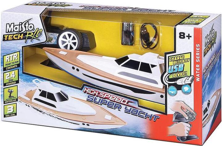 Actual product image Maisto High Speed Super Yacht