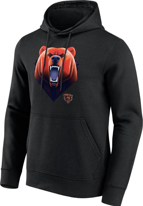 Fanatics NFL Fleece Hoody - ILLUSTRATION Chicago Bears - L (L)