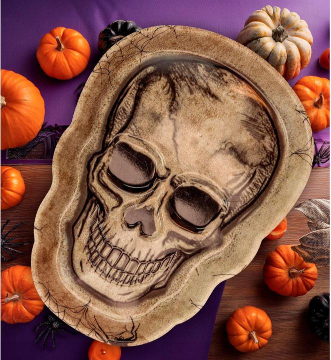 Produktbild Boland Totenkopf Tablett 25x18cm