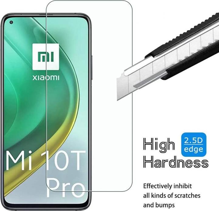 Immagine prodotto Screenguard Xiaomi Mi 10T Pro Pellicola protettiva in vetro Custodia Design amichevole (1 Pezzo/i, Mi 10T Pro)