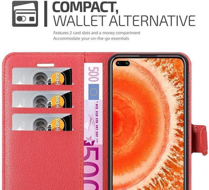 Actual product image Cadorabo Book with stand function cover (Honor View 30)