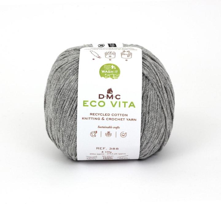 Immagine prodotto DMC Lana Eco Vita 100 g, Grigio (250 m)