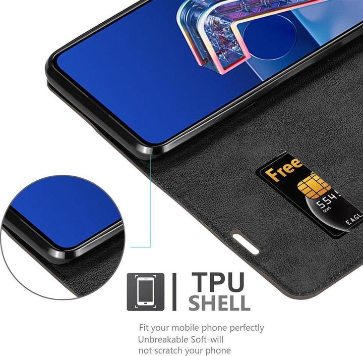 Produktbild Cadorabo Book Invisible Magnet Cover (Asus Zenfone 7 Pro)