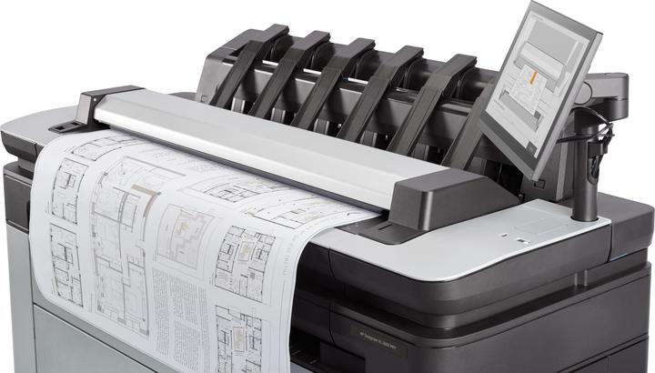 Produktbild HP DesignJet XL 3600dr MFP Printer (Thermodirekt)
