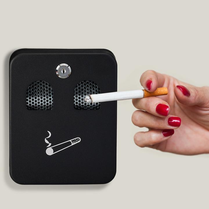 Actual product image Relaxdays Wall ashtray