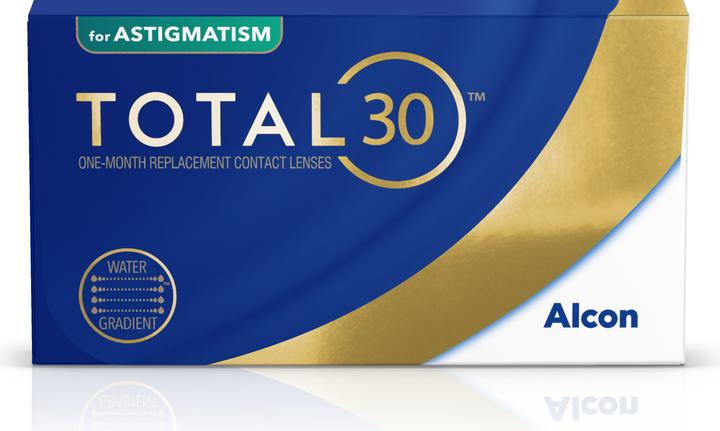 Actual product image Total 30 for Astigmatism (6 Piece, Monthly lens, Toric)