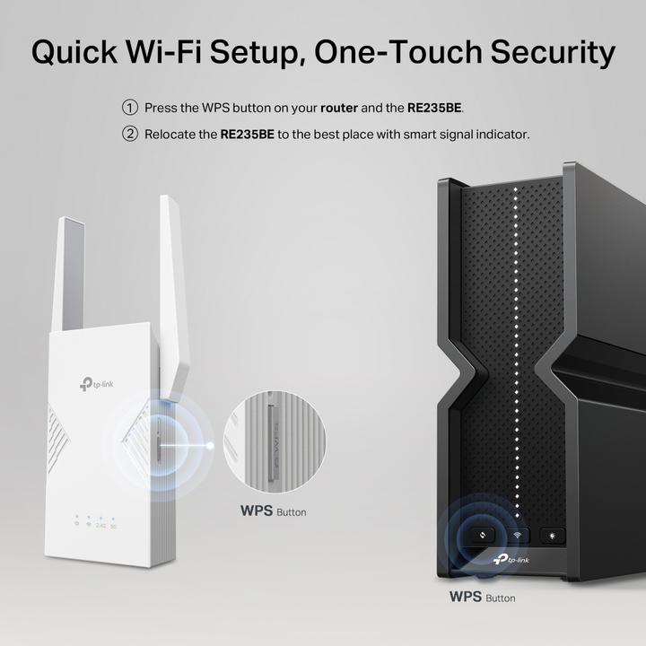 Produktbild TP-Link BE3600 Wi-Fi 7 Range ExtenderSPEED: 688 (2882 Mbit/s, 688 Mbit/s)