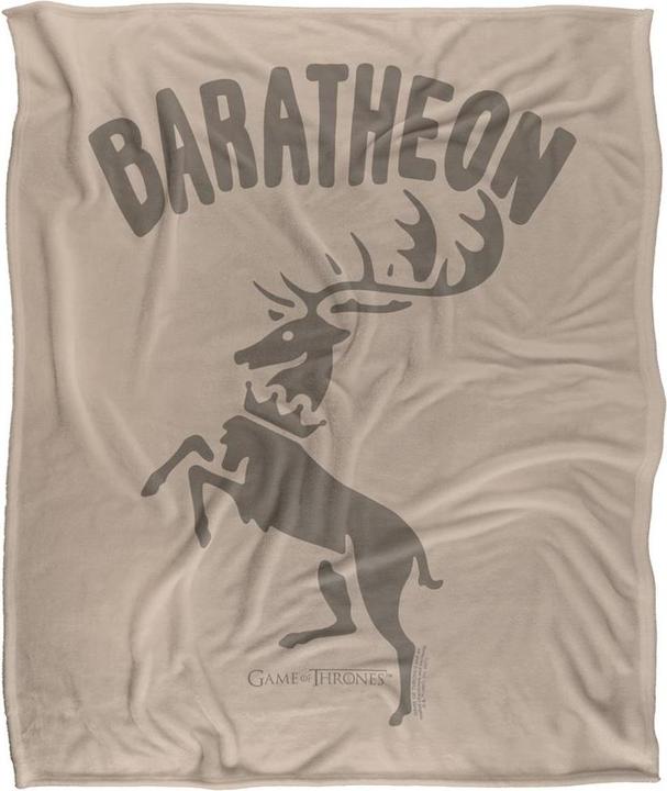 Produktbild Game of Thrones Decke Baratheon Wappen (152 x 127 cm)