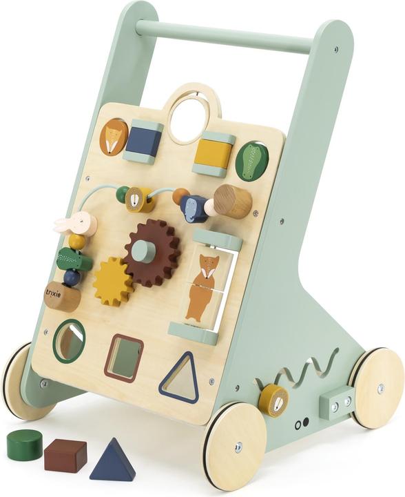 Produktbild Trixie Baby Holz Spiel und Lauflernwagen mit Tieren