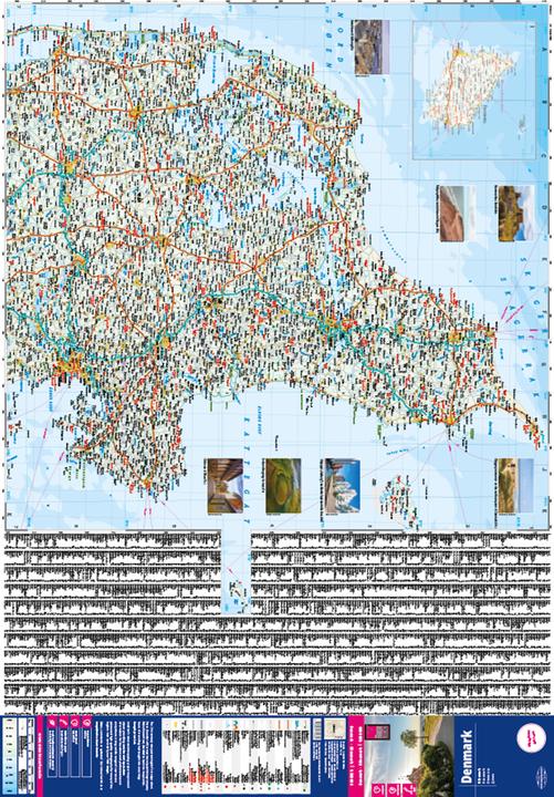 Image du produit Carte du Danemark / Denmark (1:300.000)
