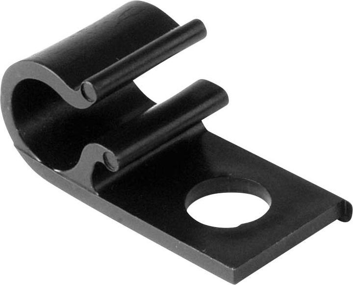 HellermannTyton Cable holder 8D10 POM BK 500
