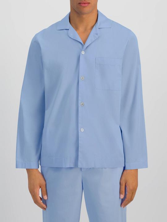 Produktbild Tekla Pyjama Oberteil hellblau (36)