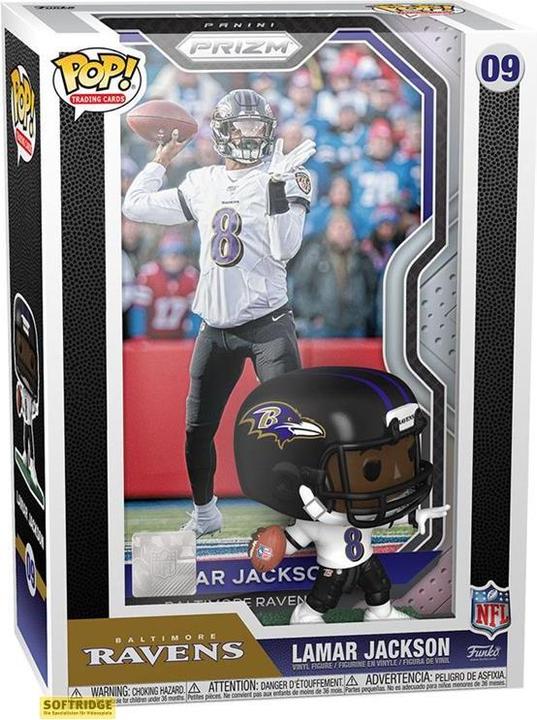 Produktbild Funko Pop! Sammelkarten : NFL Lamar Jackson