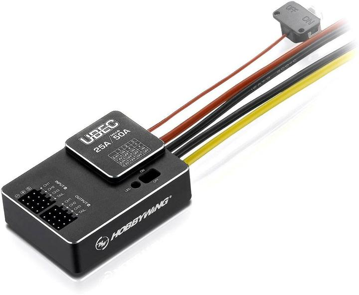 Actual product image Hobbywing BEC 25A UBEC regulator for 3-18s