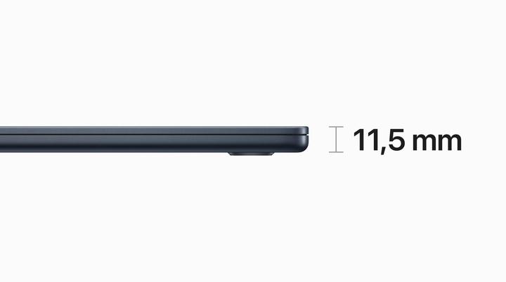 Actual product image Apple MacBook Air - 2023 (15", M2, 16 GB, 512 GB, DE)