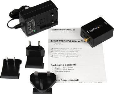 Produktbild StarTech Digi Coax/Toslink To Rca Audio (Audio Switch)