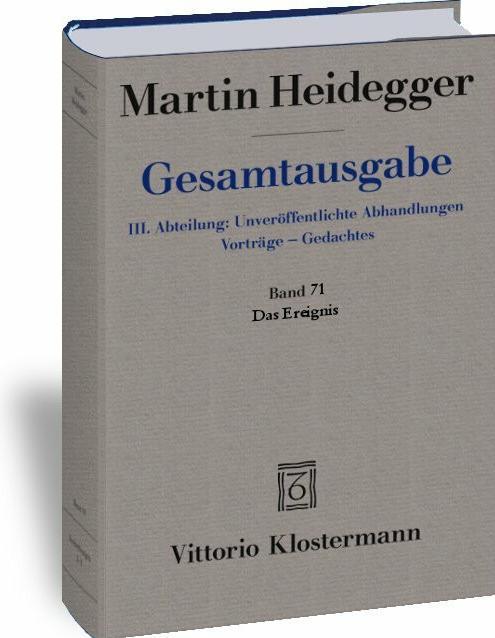 Immagine prodotto L'evento (1941/42) (Tedesco, Friedrich-Wilhelm Von Herrmann, Martin Heidegger, 2009)