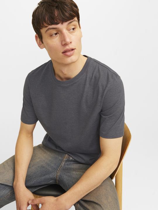 Actual product image Jack & Jones Jjeorganic Melange Tee Ss O-Neck Noos (S)