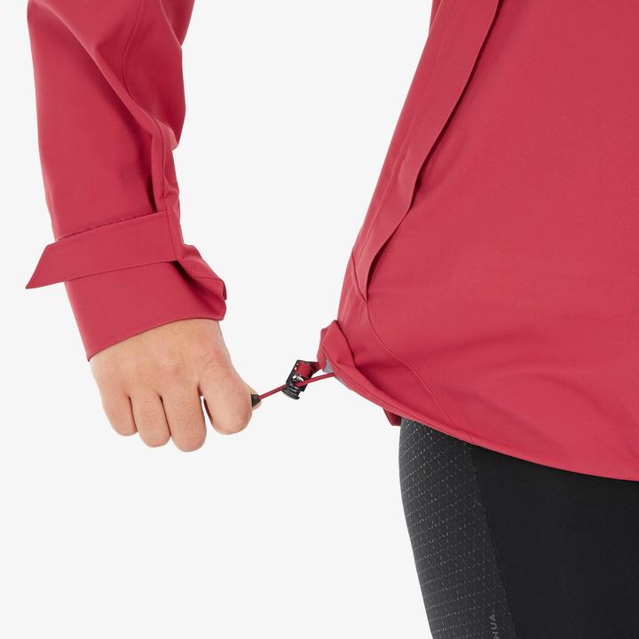 Immagine prodotto Quechua Giacca da trekking da donna impermeabile per escursioni in montagna - MH500 rosa (XL)