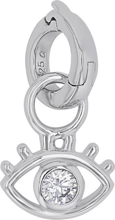 Produktbild Amor Charms für Damen, 925 Sterling Silber, Zirkonia synth. | Auge (Silber 925)