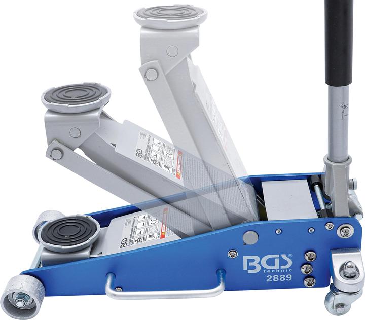 Actual product image BGS Floor Jack hydraulic Aluminium-Steel Construction 2.5 t