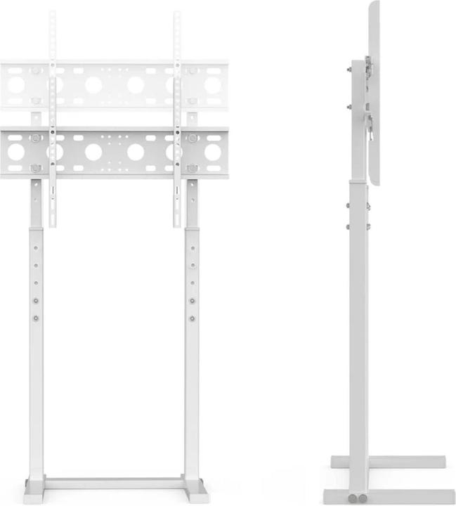 Produktbild Hermex Universal TV-Ständer LCD Fernseher Bildschirm Standfuss Display Weiss (Samsung Flip 2.0, LG, Loewe, Sony, Philips mit VESA-Vorrichtung, 65", 40 kg)