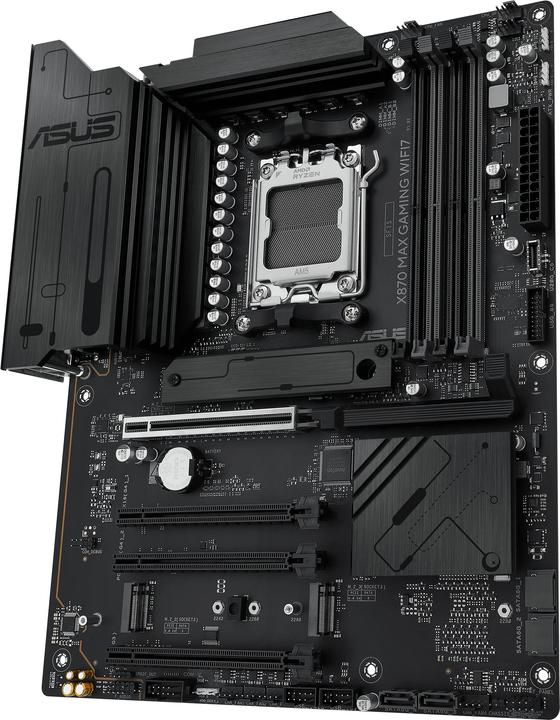 Produktbild ASUS MB AMD AM5 X870 MAX GAMING WIFI7 (AM5, AMD X870, ATX)