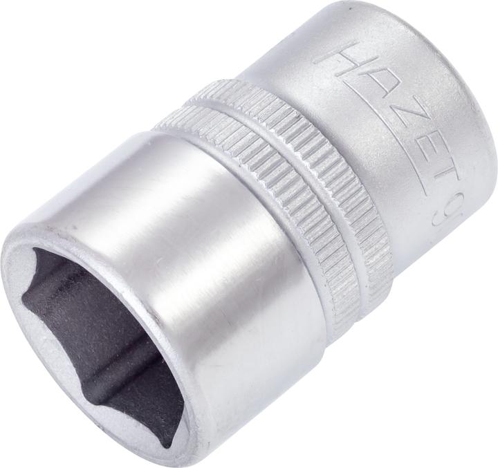 Productafbeelding HAZET Dop ∙ zeskant 900-18 ∙ Vierkant, hol 12,5 mm (1/2 inch) ∙ Buitenzeskant trekprofiel... (18 mm)