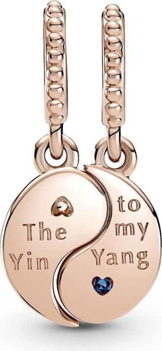 Produktbild Pandora Yin & Yang Rose Anhänger Charms/Beads (Roségold plattiert, Metalllegierung)