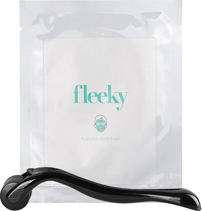Produktbild Fleeky Hyaluron Sheet Mask mit 540 Needle Dermaroller